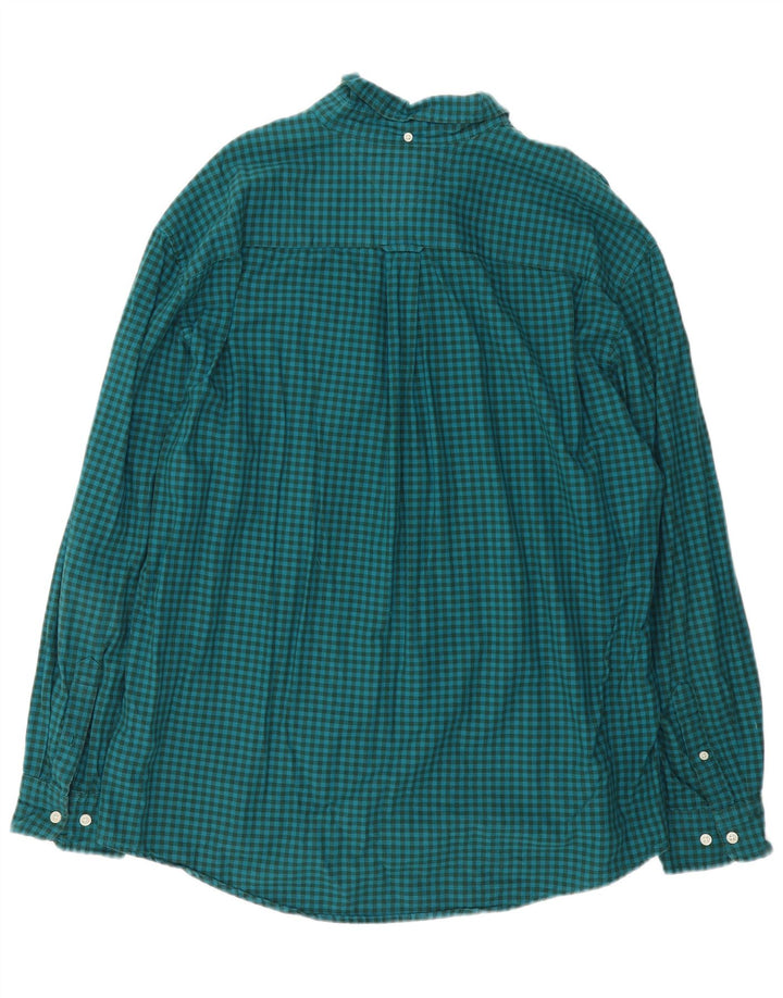 Koszula męska Tommy Hilfiger 2XL, bawełniana zielona kratka