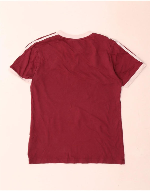 Damska koszulka Adidas Top UK 10 Small Red Cotton