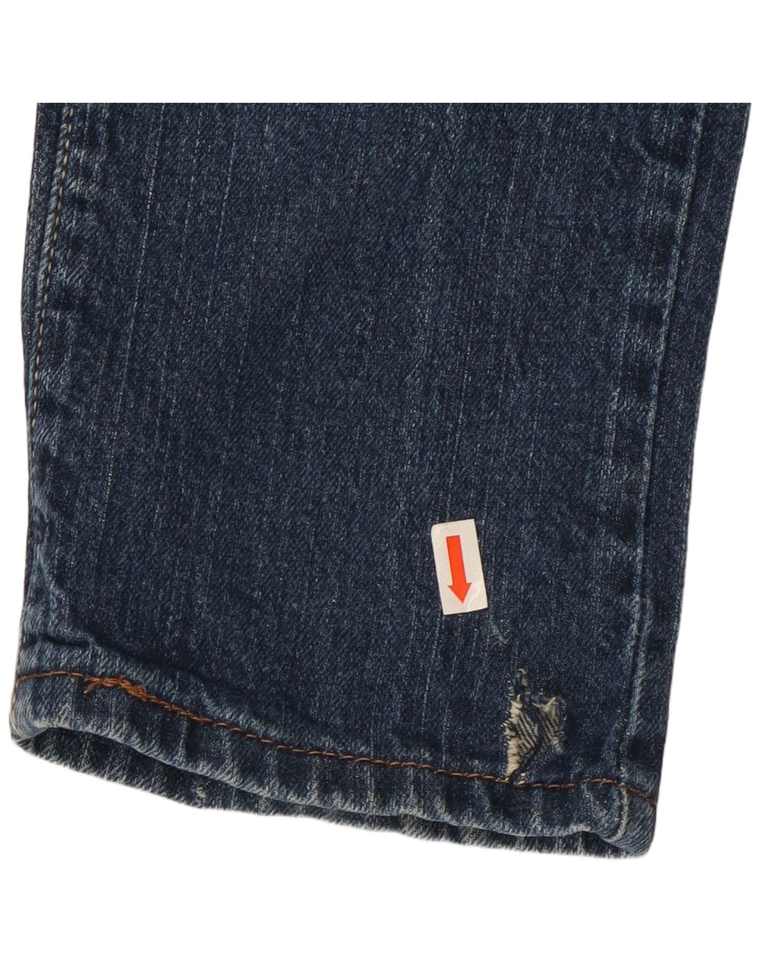 Damskie jeansy Levi's 504 Tilted US 5 Medium W30 L32 Niebieska bawełna