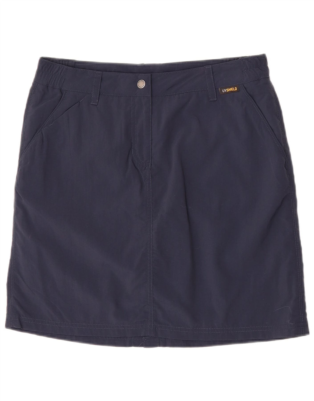 Damska spódniczka mini Jack Wolfskin UK 8 Small W30 Granatowa, poliamidowa