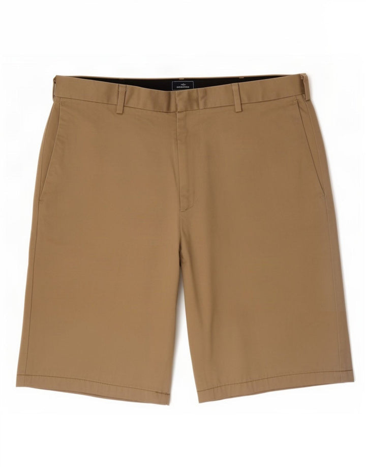 Męskie spodenki Chino Dockers W32, duże, beżowe, bawełniane