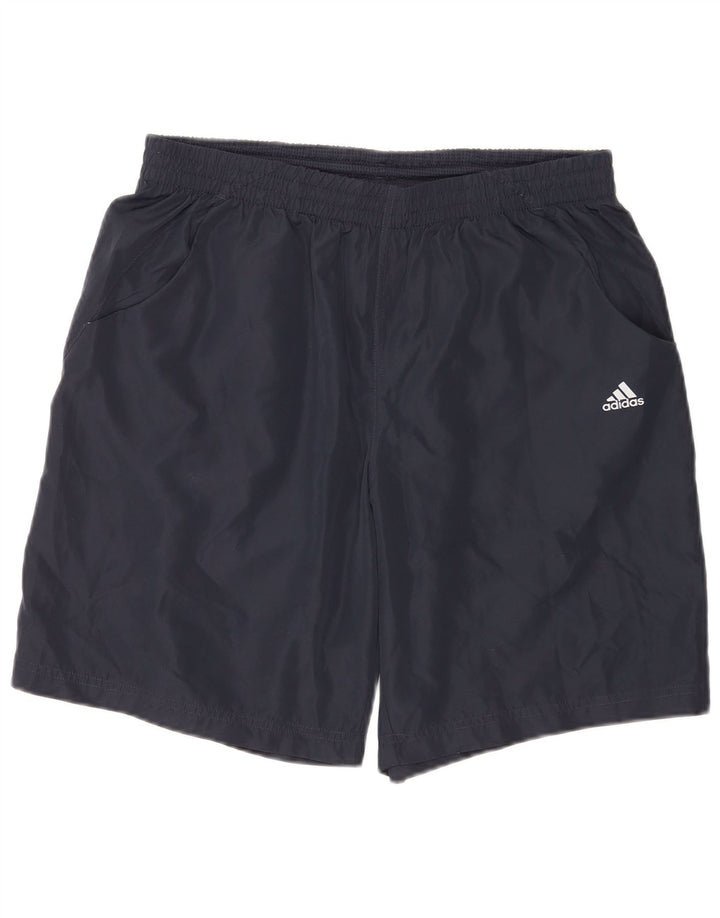 Męskie spodenki sportowe ADIDAS Clima 365, duże, granatowe, z poliestru