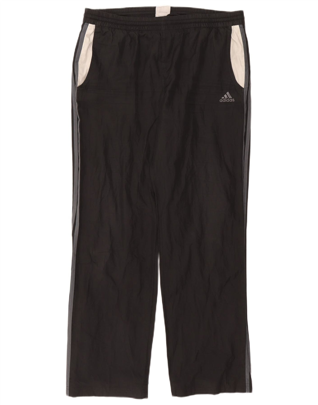 Męskie spodnie dresowe Adidas UK 42/44, duże czarne