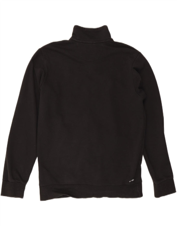 Męska bluza dresowa ADIDAS z grafiką, duża, czarna, bawełniana