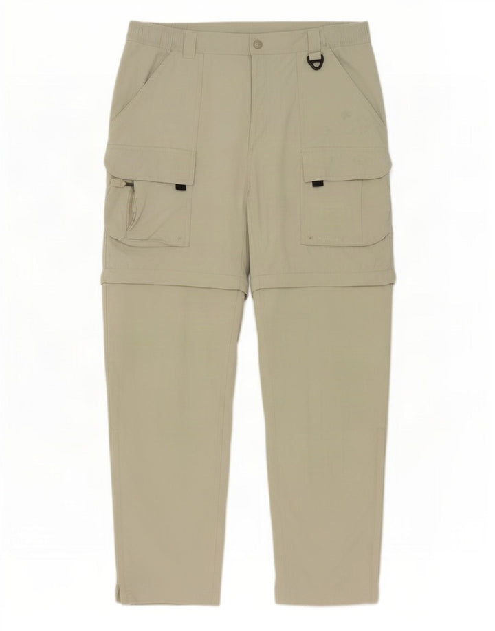 Męskie spodnie cargo turystyczne Columbia, średnie W32 L32 Khaki, poliester