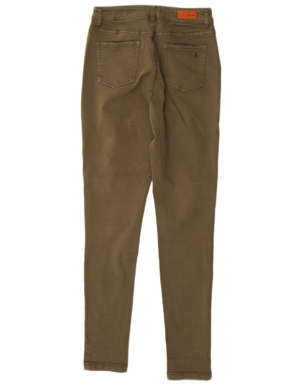 Damskie jeansy Skinny JOULES UK 10 Small W28 L30 Khaki Tencel