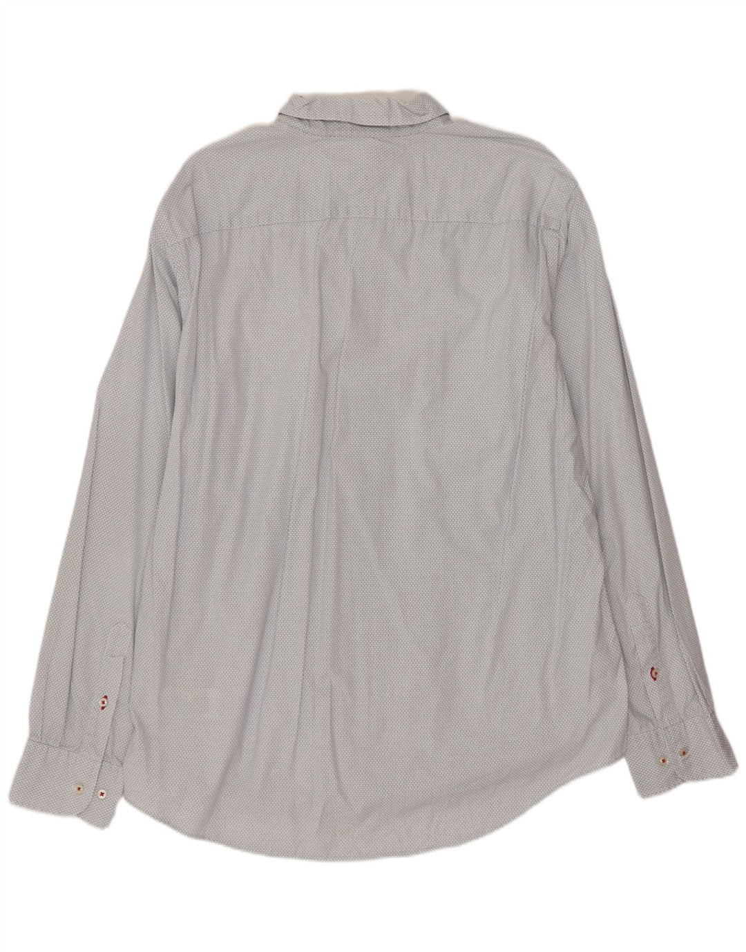 Męska koszula o regularnym kroju TOMMY HILFIGER XL, biała, geometryczna, bawełniana