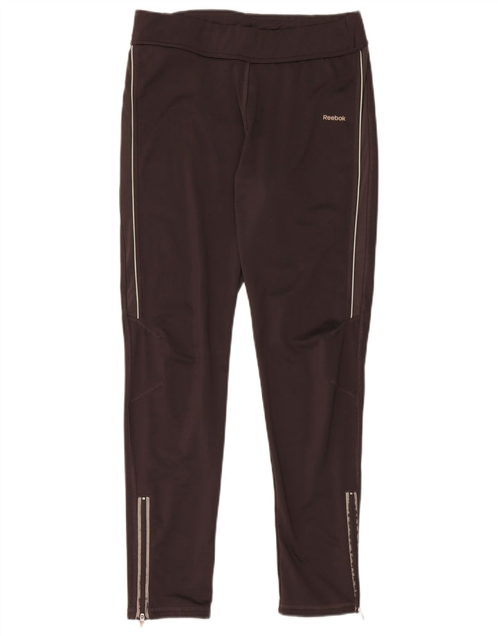 Legginsy damskie Reebok UK 16, duże, brązowe, poliestrowe