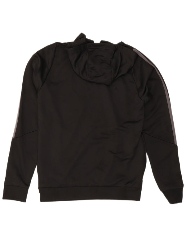 Adidas Męska bluza z kapturem Aeroready z zamkiem błyskawicznym XS Czarny poliester