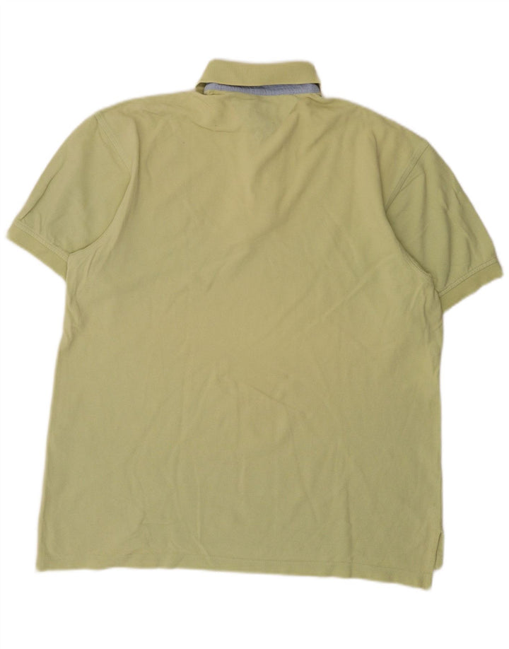Męska koszulka polo Tommy Hilfiger, mała, bawełniana w kolorze khaki