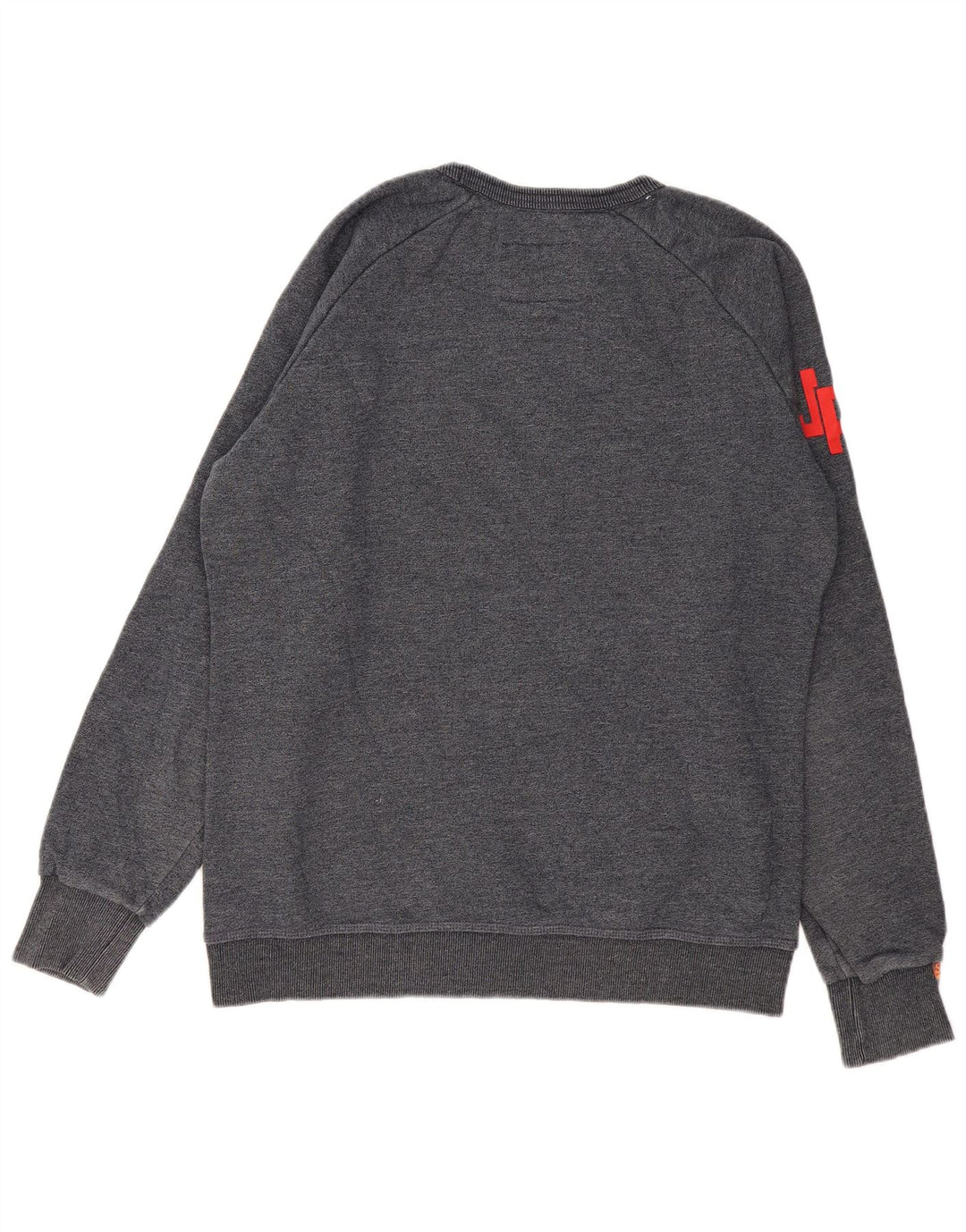 Męski sweter z grafiką Superdry, 2XL, granatowy, bawełniany