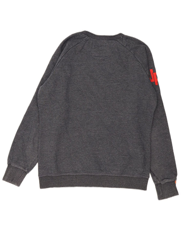 Męski sweter z grafiką Superdry, 2XL, granatowy, bawełniany