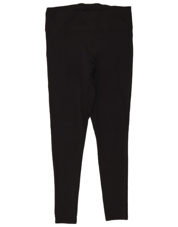 Legginsy damskie Marks & Spencer UK 12, średni czarny poliester