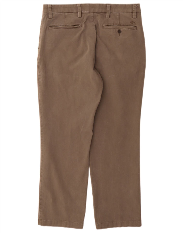 Męskie spodnie typu chino Regular Dockers W32 L28, bawełna khaki