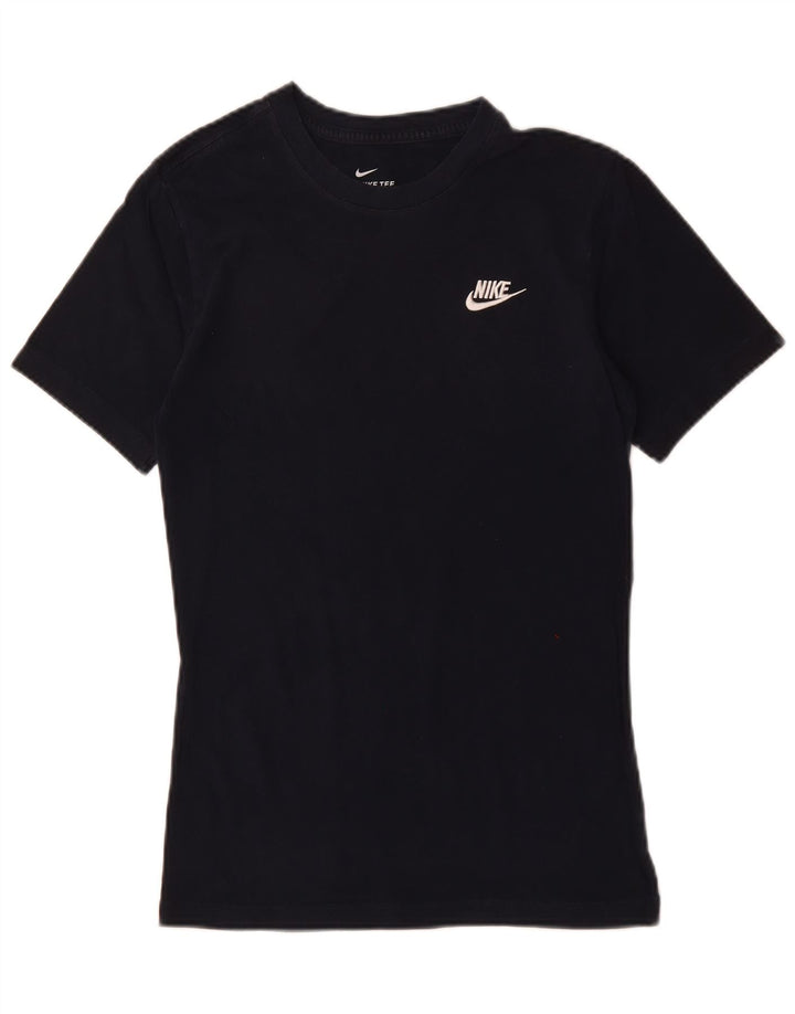 T-shirt męski NIKE Top XS, bawełniany, granatowy