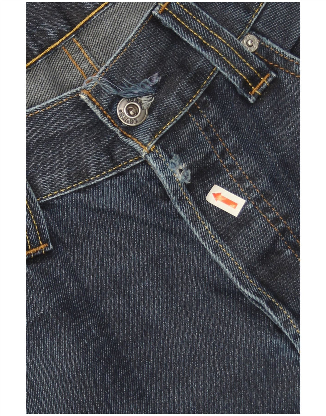 Męskie jeansy Levi's 512 Bootcut W34 L30 Niebieska bawełna