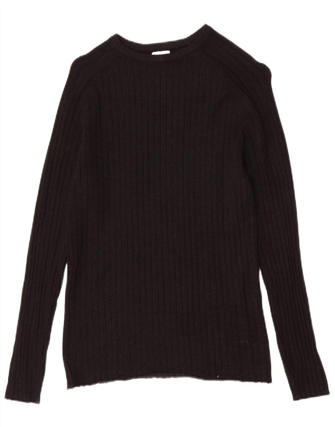 Męski sweter z dekoltem w łódkę Zara, mały, czarny, wiskozowy