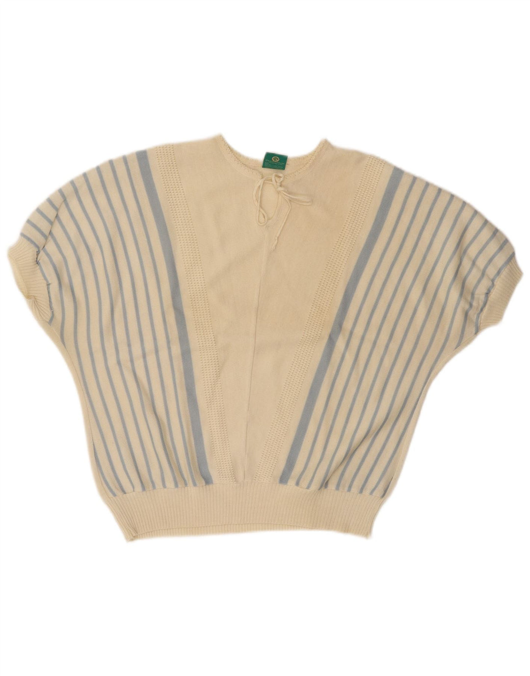 CANDA Damski sweter z okrągłym dekoltem EU 44 XL w białe paski