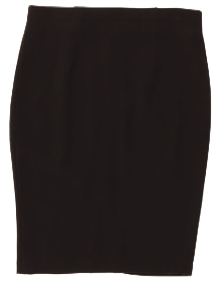 Zara Womens Pencil Skirt Large W30 Black
