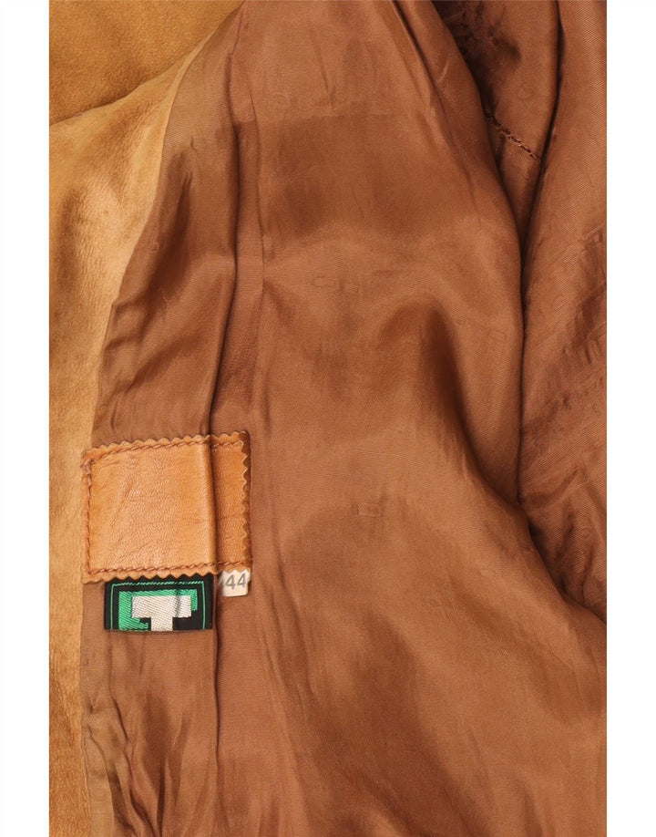 Męska kurtka bomberka w stylu vintage IT 44 XS brązowa