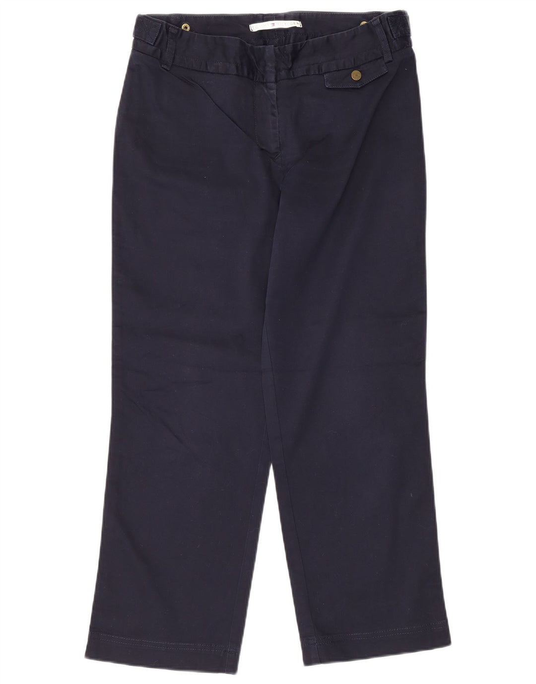 Spodnie damskie Tommy Hilfiger US 10 Large W32 L25 Granatowe