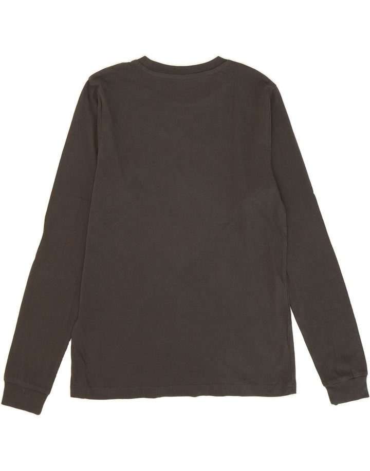 LEE Mens Regular Fit Graphic Top Long Sleeve XS Grey Cotton Vintage Lee and Second-Hand Lee from Messina Hembry 