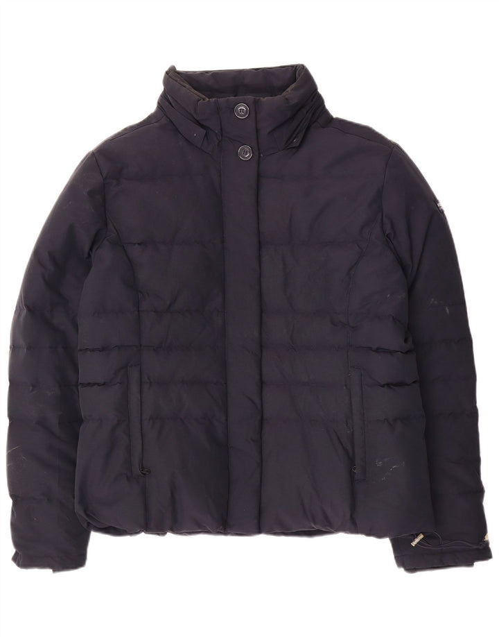 Damska ocieplana kurtka Woolrich UK 20 2XL Granatowa, bawełniana