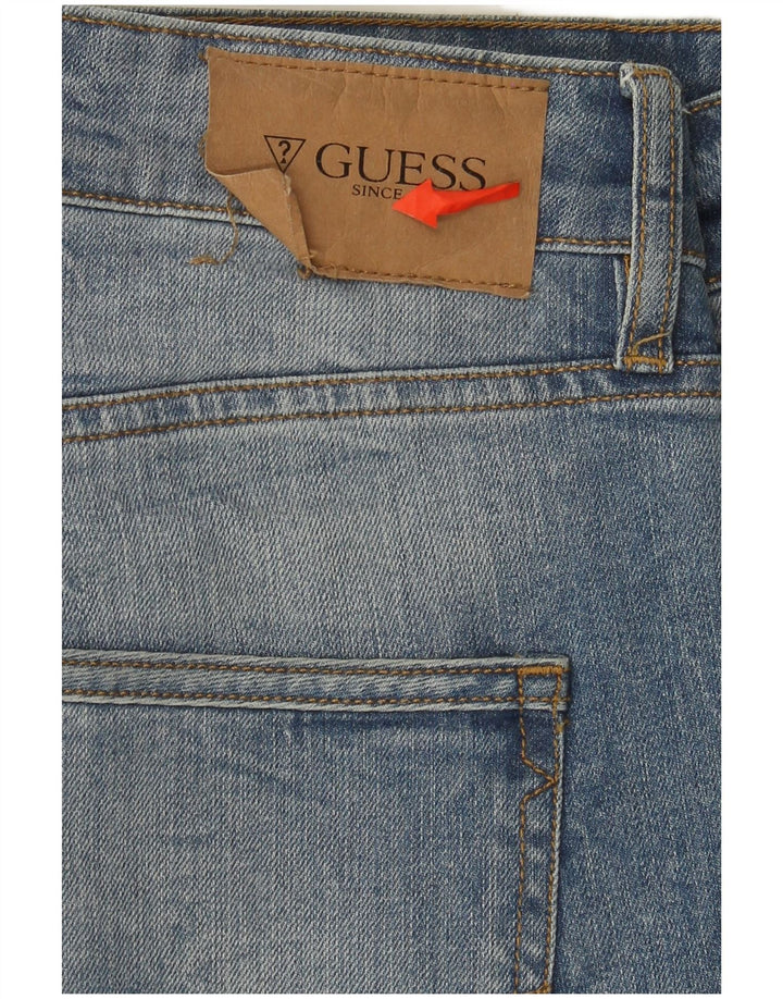 Męskie jeansy Guess w trudnej sytuacji W33 L32, niebieskie, bawełniane
