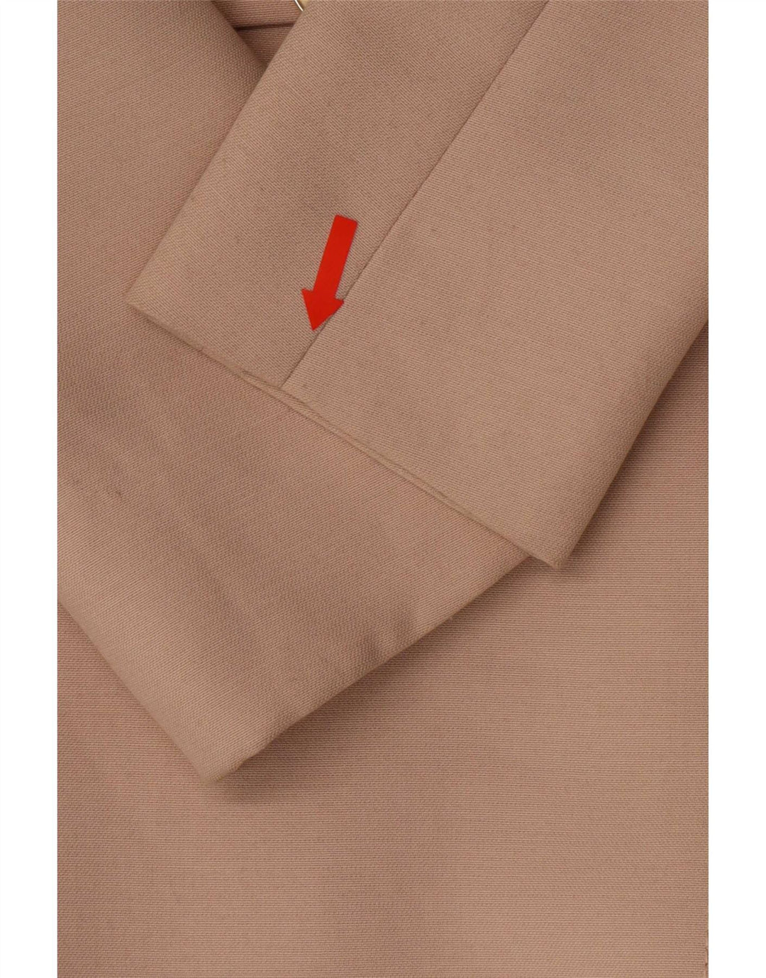 Vintage damski trencz IT 48 XL beżowy