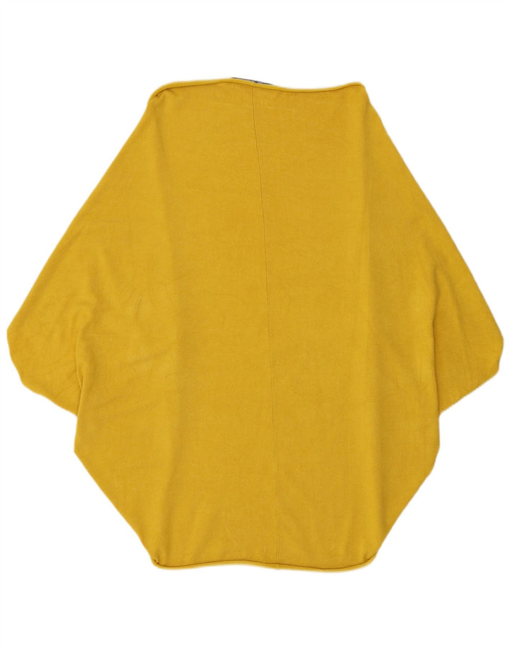 Sweter damski Zara Poncho Cardigan UK 14 Średni żółty