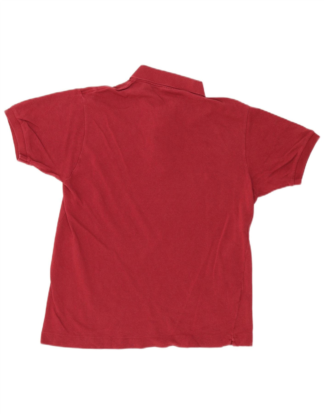 Męska koszulka polo LACOSTE, rozmiar 4, średnia, bordowa bawełna