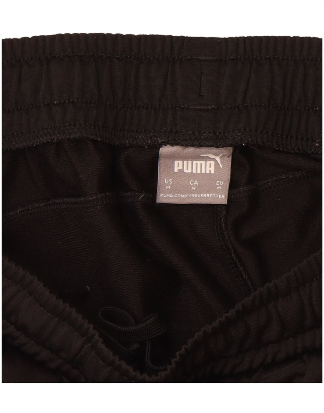 Męskie spodnie dresowe Puma Joggers, średni czarny poliester