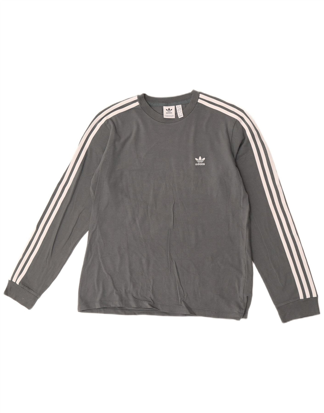 Damska koszulka Adidas z długim rękawem UK 18 XL, szara bawełna