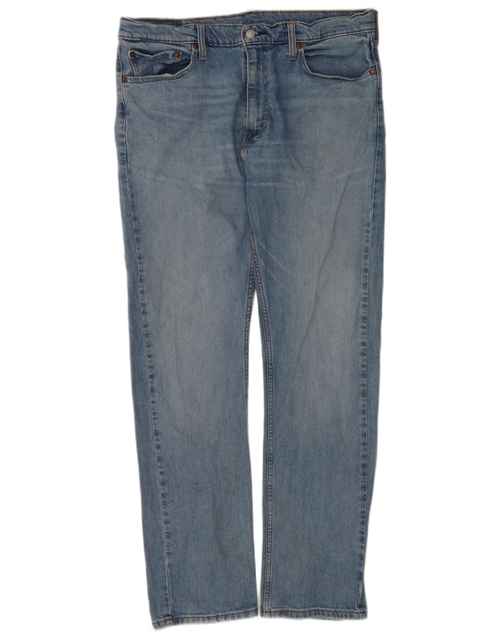Męskie jeansy Levi's 516 Straight W36 L34 Niebieskie bawełniane