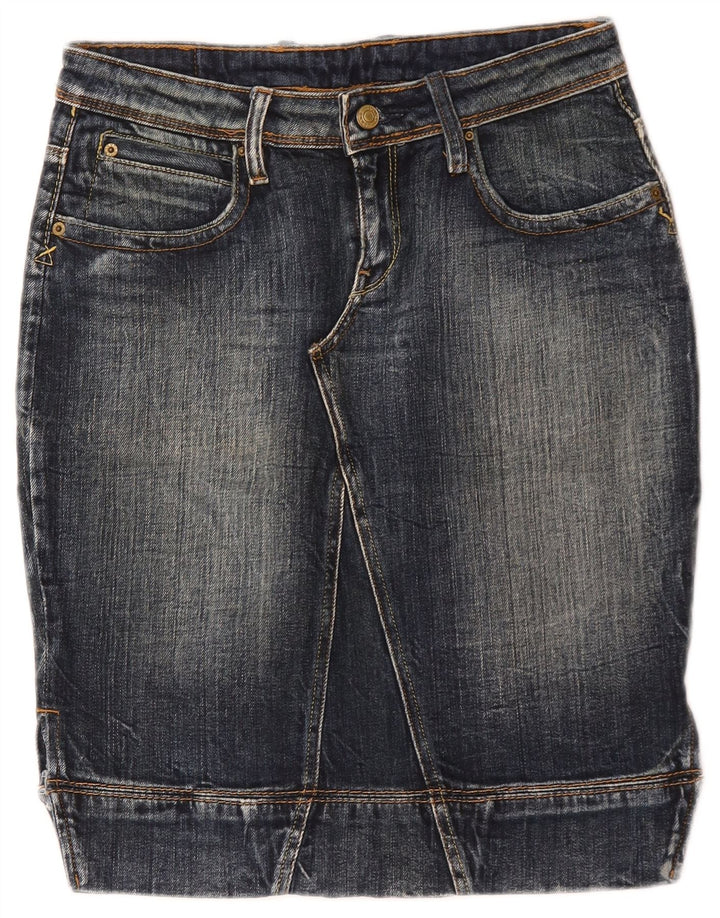 Damska spódnica dżinsowa Levi's Medium W30, niebieska bawełna