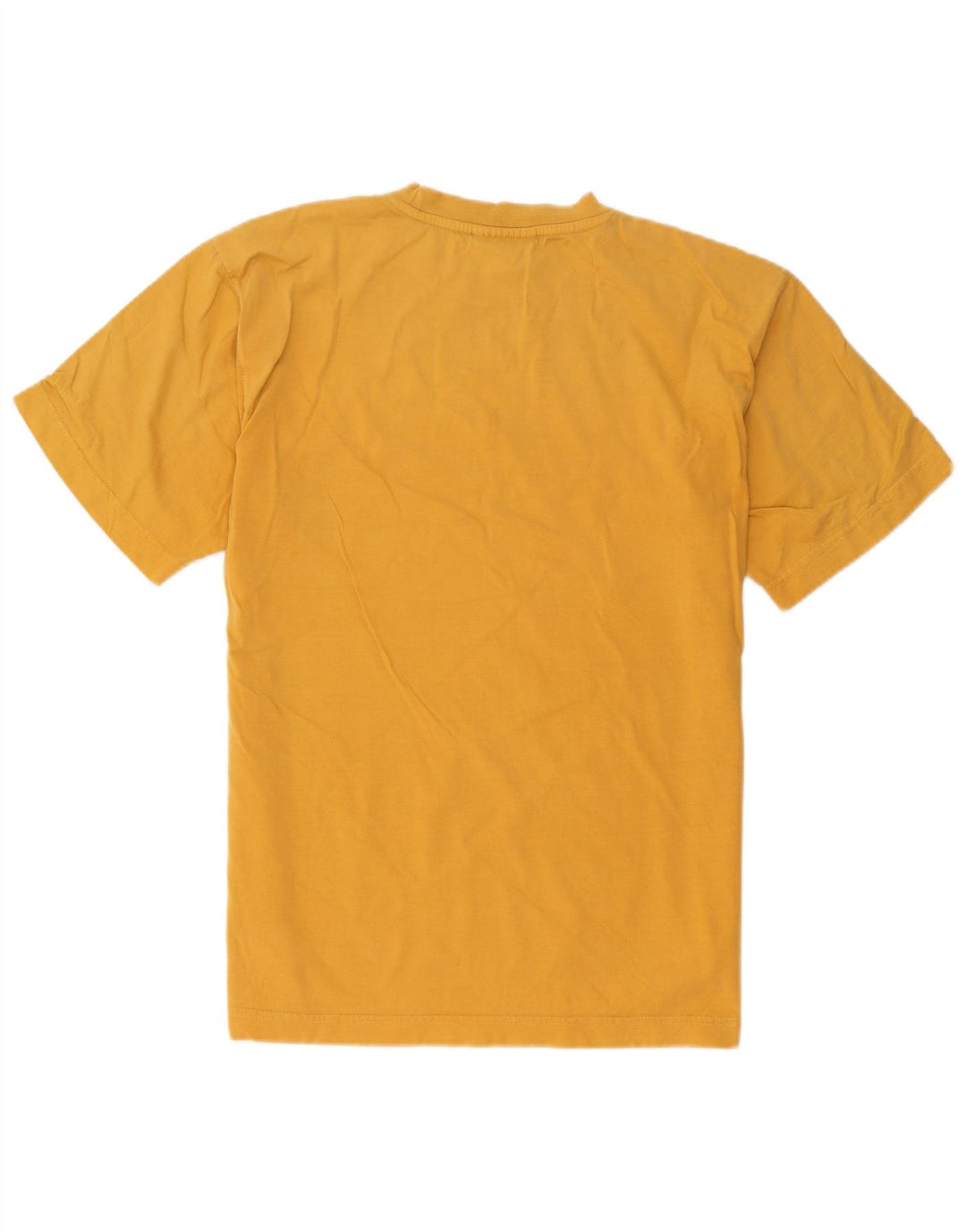 Męski T-shirt z grafiką Fila, duży, żółty, bawełniany