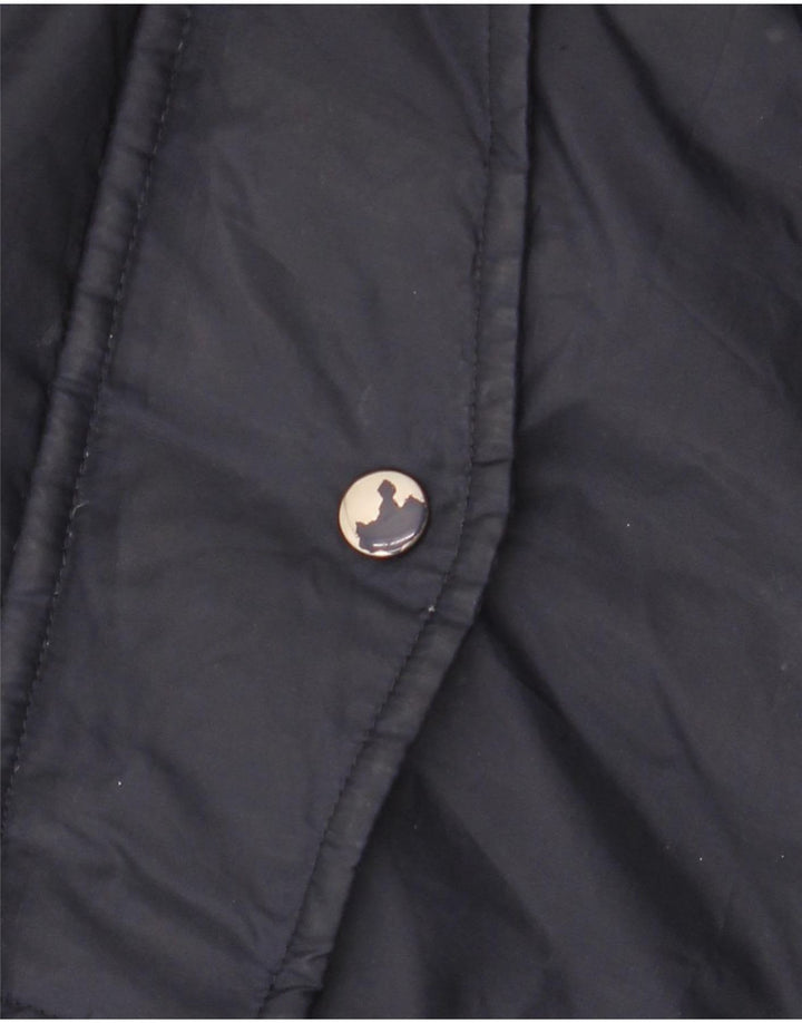 Męska kurtka narciarska VINTAGE UK 42 XL granatowa, nylonowa