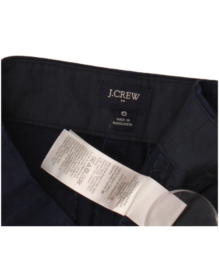 Damskie spodenki Chino J. Crew US 6 Medium W30 Granatowa bawełna