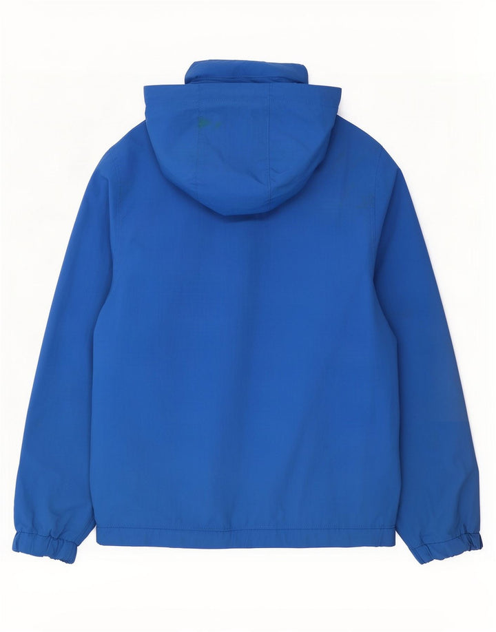 Chłopięca kurtka przeciwdeszczowa Levi's z kapturem, 11-12 lat, nylon w kolorze niebieskim