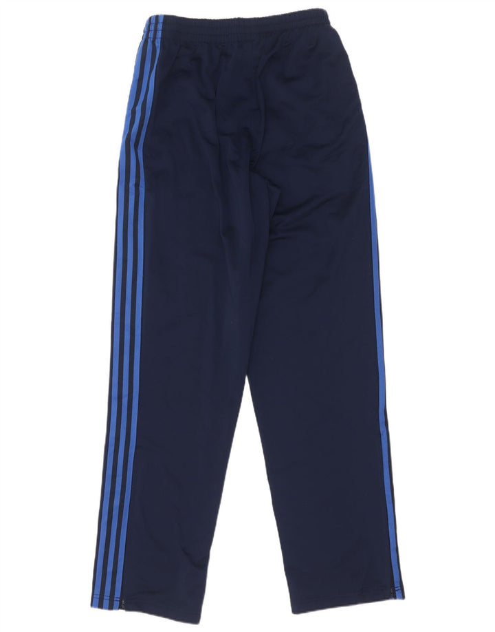 Męskie spodnie dresowe Adidas, małe, granatowe, poliestrowe