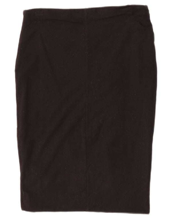 Spódnica ołówkowa Zara Damska Średnia W28 Czarna Bawełna