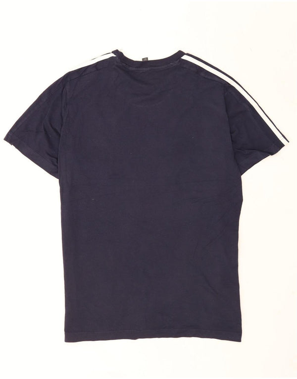 Adidas Męska Koszulka Top XL Granatowa Bawełna