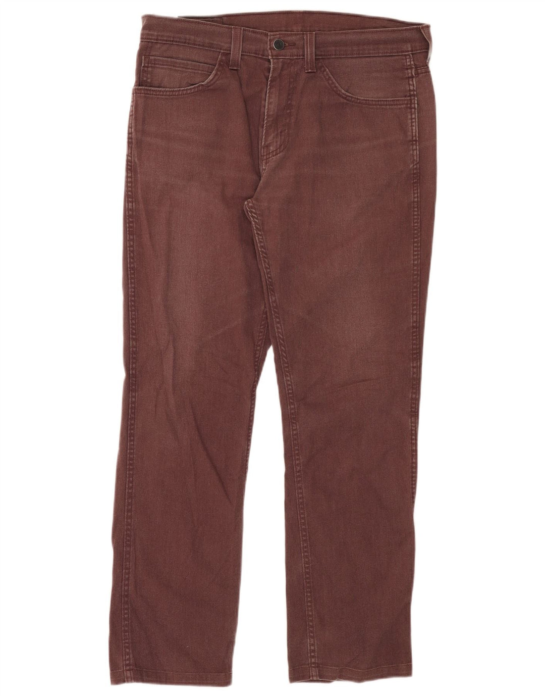 Męskie jeansy Levi's 511 Slim W34 L29 Brązowa bawełna