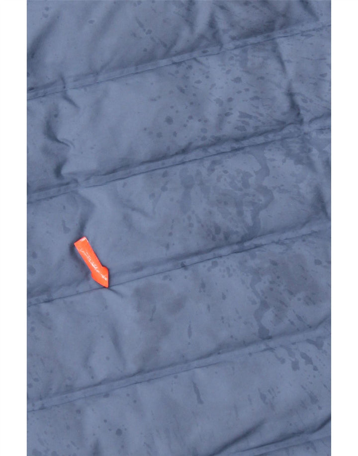 Damska ocieplana kurtka Adidas UK 16, duża niebieska, poliester