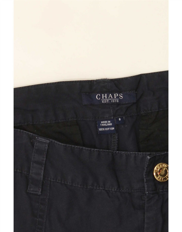 Spodnie damskie Chaps Straight Capri Cargo US 8 Medium W32 L21 Granatowe