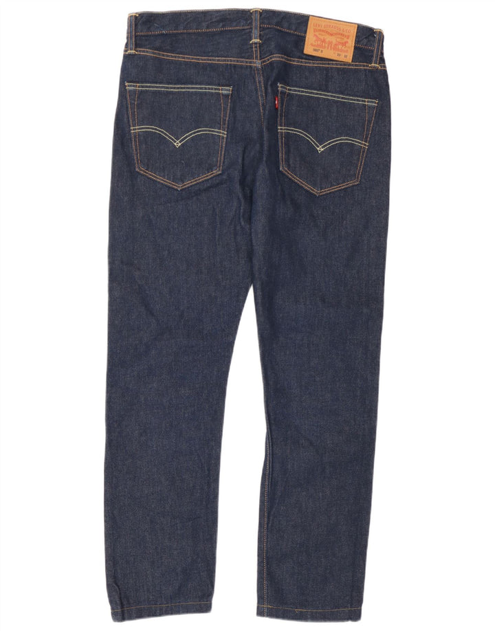 Męskie jeansy Levi's 501 Straight W33 L27 Niebieskie bawełniane