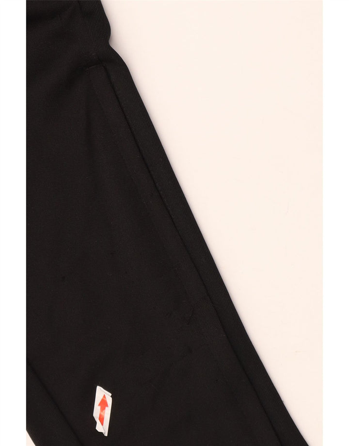 Damskie spodnie dresowe Adidas Climalite UK 14, duże, czarne, poliestrowe