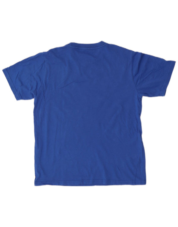 Chłopięcy T-shirt z grafiką Tommy Hilfiger Top 15-16 lat, duży, niebieski, bawełniany