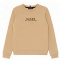 Bluza chłopięca Ted Baker z grafiką, 10-11 lat, beżowa, bawełniana
