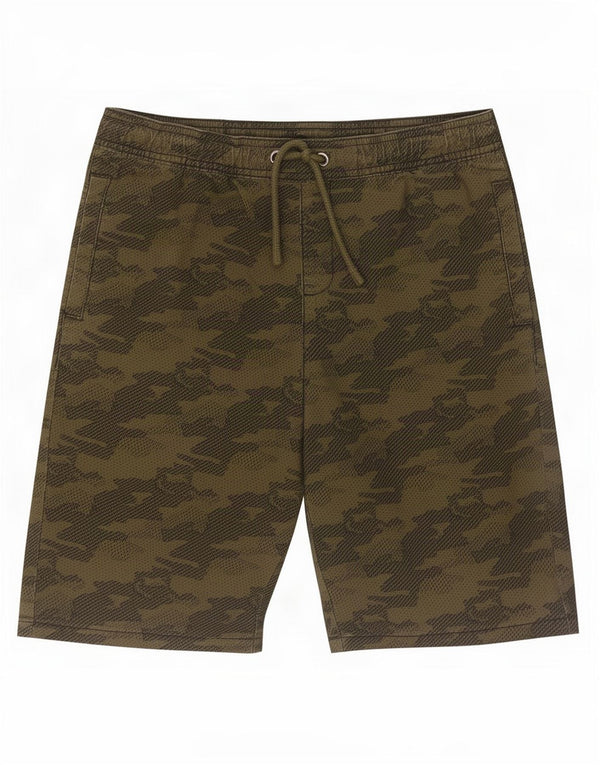Marks & Spencer Szorty chłopięce na co dzień 13-14 lat W30 Khaki, bawełna w kamuflażu